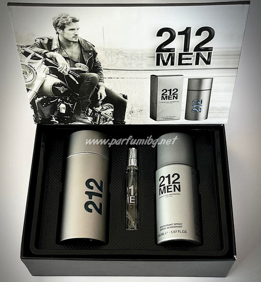 Мъжки подаръчен комплект – Carolina Herrera 212 Men