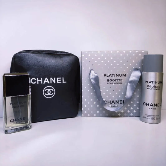 Мъжки луксозен комплект – Chanel Platinum Égoïste