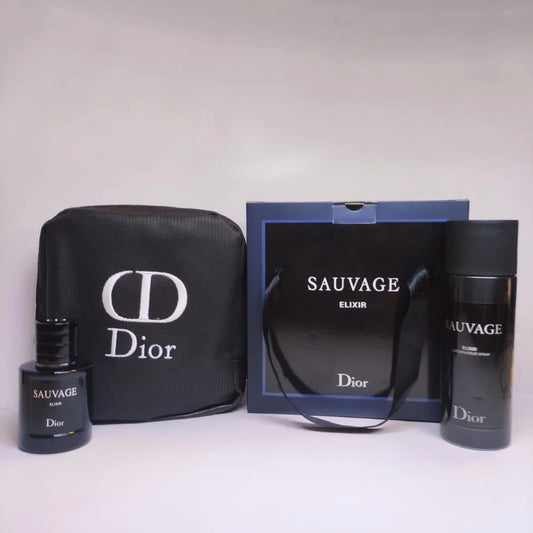Мъжки луксозен комплект – Christian Dior Sauvage Elixir